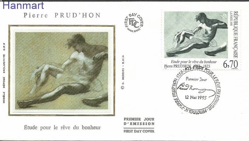Znaczek Francja 1995 Mi S3088 FDC