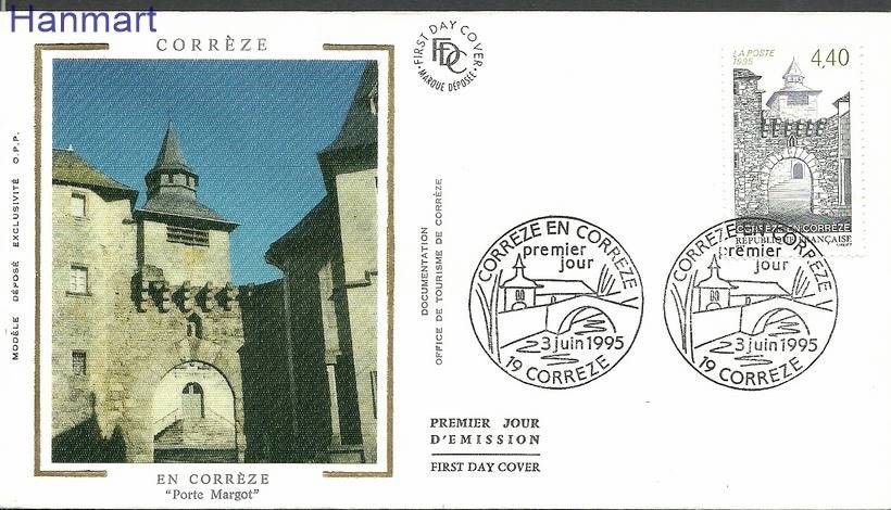 Znaczek Francja 1995 Mi S3099 FDC