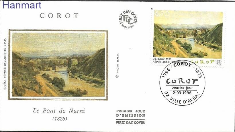 Znaczek Francja 1996 Mi S3130 FDC