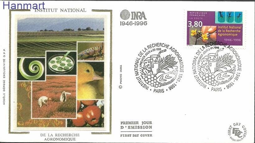 Znaczek Francja 1996 Mi S3149 FDC