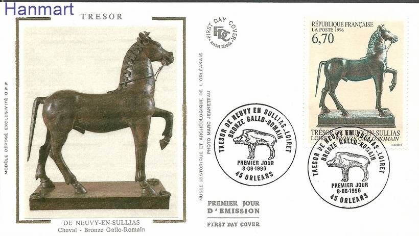 Znaczek Francja 1996 Mi S3160 FDC