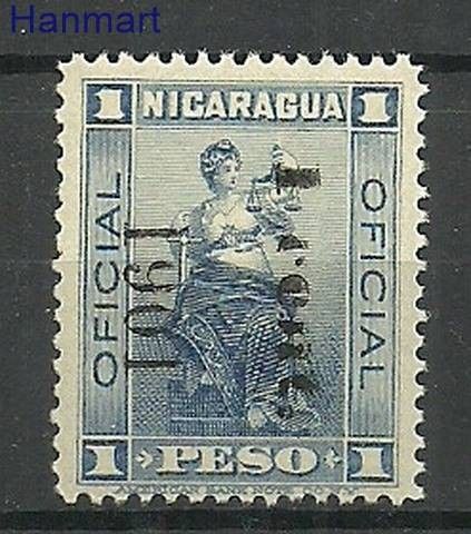 Znaczek Nikaragua 1901 Mi die118 Czyste **
