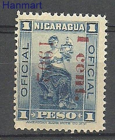 Znaczek Nikaragua 1902 Mi die122 Czyste **