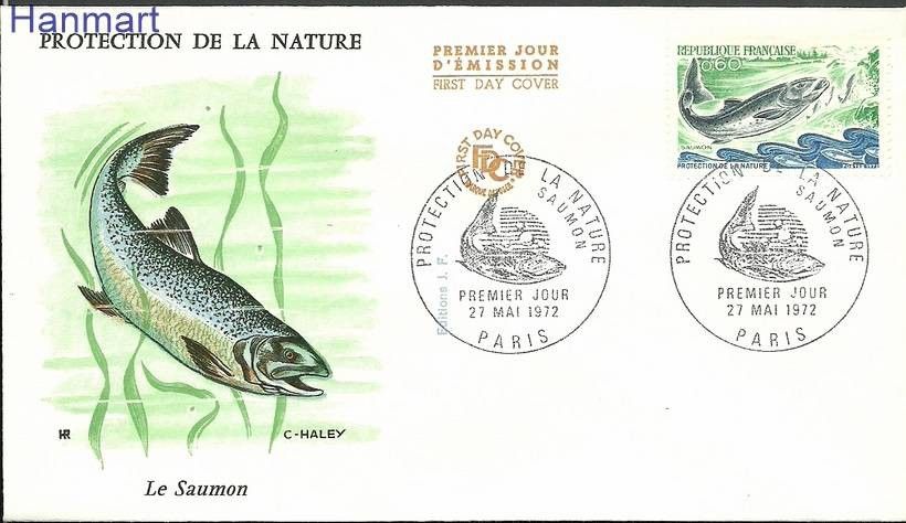 Znaczek Francja 1972 Mi 1794 FDC