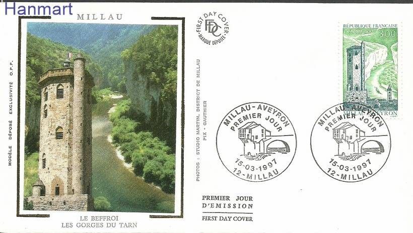 Znaczek Francja 1997 Mi S3195 FDC