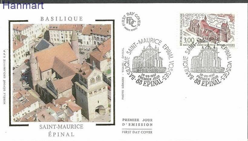 Znaczek Francja 1997 Mi S3246 FDC