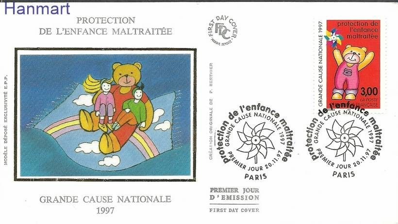 Znaczek Francja 1997 Mi S3264b FDC
