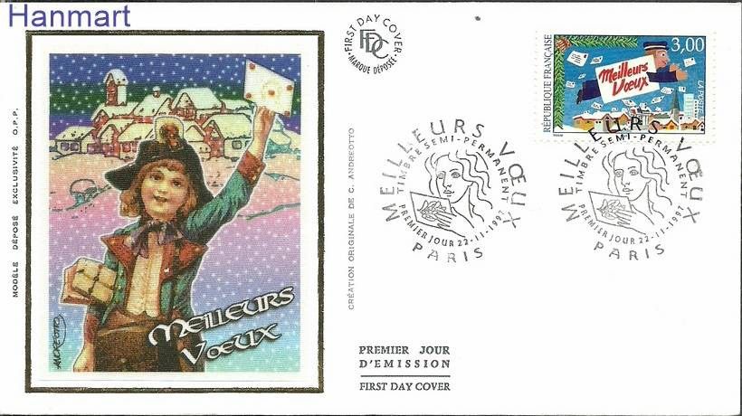 Znaczek Francja 1997 Mi S3265 FDC