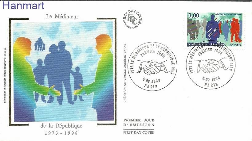 Znaczek Francja 1998 Mi S3274 FDC