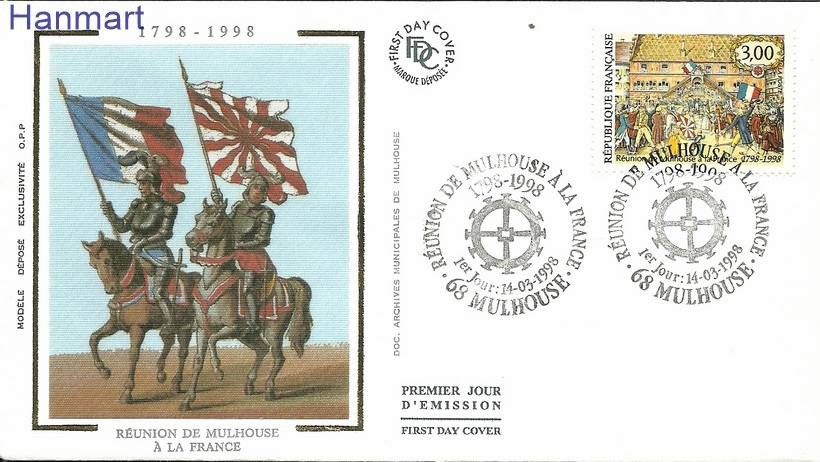 Znaczek Francja 1998 Mi S3281 FDC