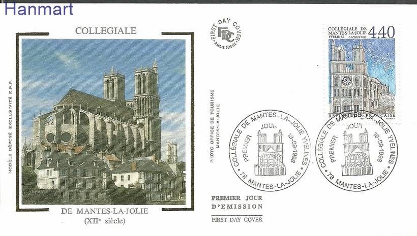 Znaczek Francja 1998 Mi S3324 FDC