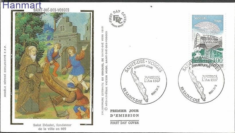 Znaczek Francja 1998 Mi S3337 FDC