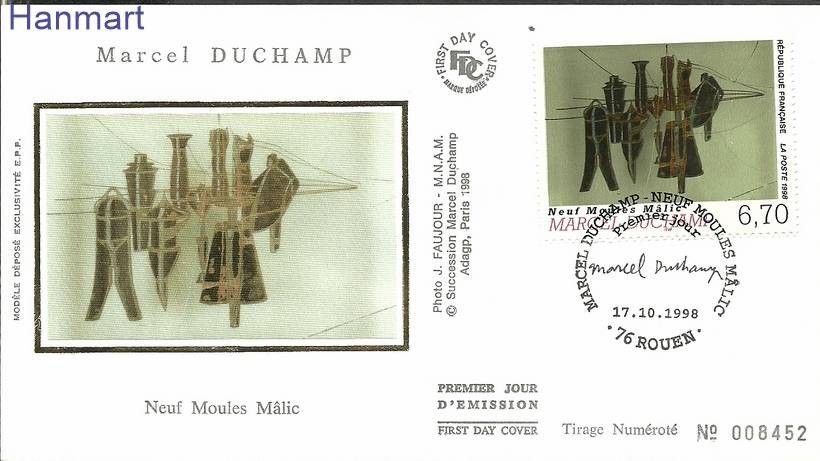 Znaczek Francja 1998 Mi S3340 FDC