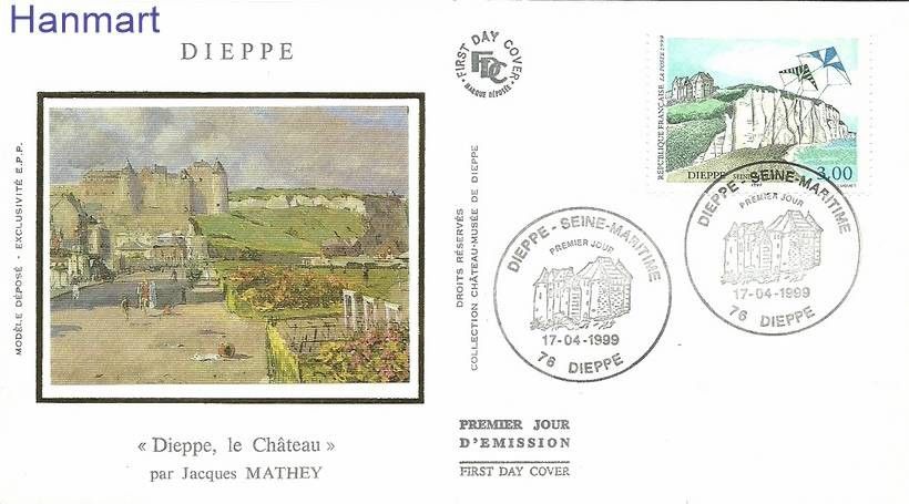 Znaczek Francja 1999 Mi S3381 FDC