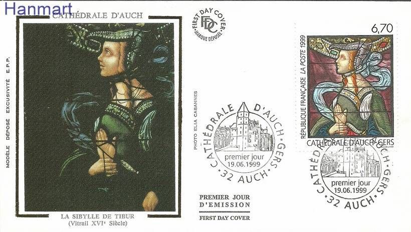 Znaczek Francja 1999 Mi S3396 FDC