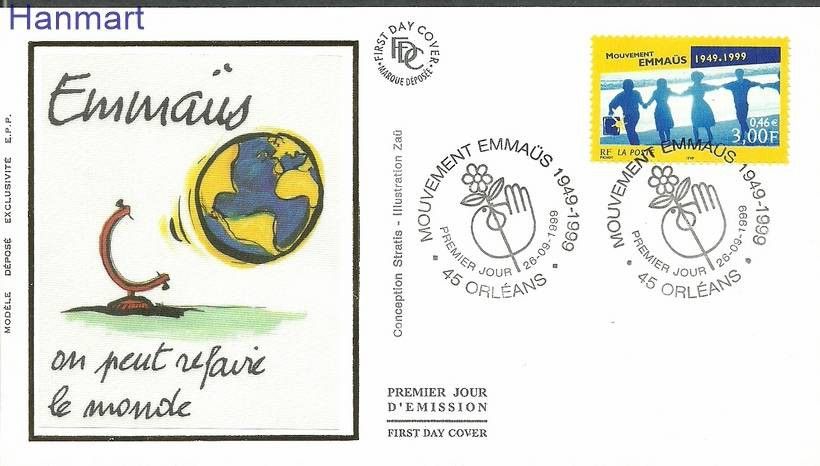 Francja 1999 Mi S3423 FDC