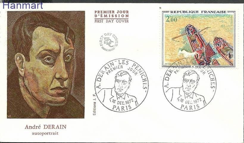Znaczek Francja 1972 Mi 1814 FDC
