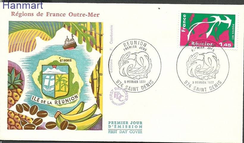 Znaczek Francja 1977 Mi 2011 FDC