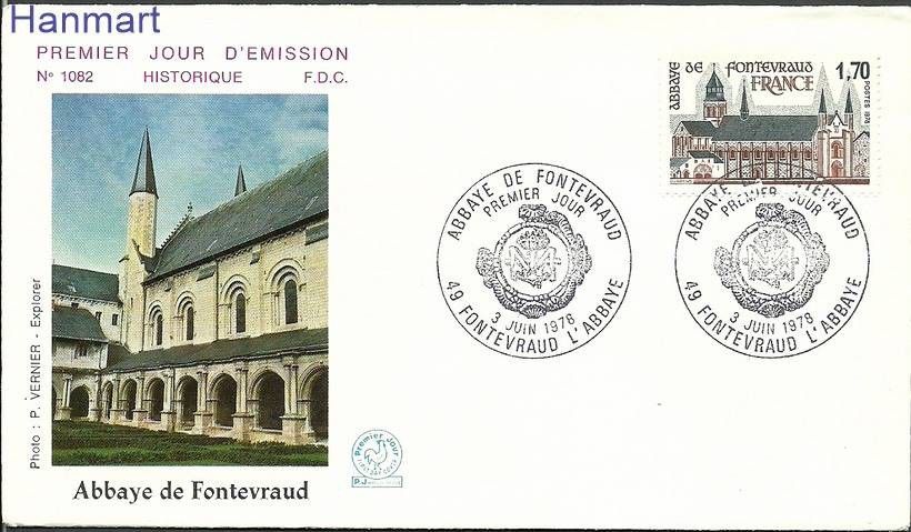 Znaczek Francja 1978 Mi 2103 FDC