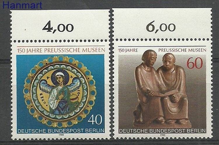 Znaczek Berlin Niemcy 1980 Mi mar625-626 Czyste **