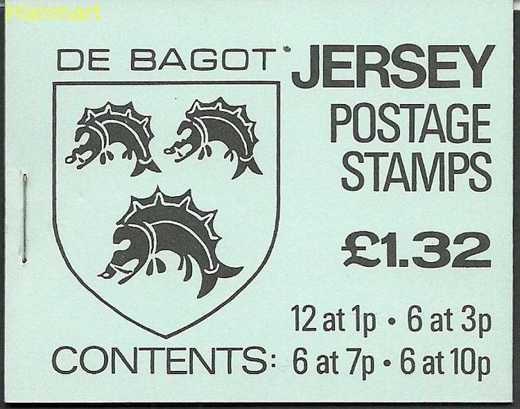 Znaczek Jersey 1981 Mi mh O-22 Czyste **