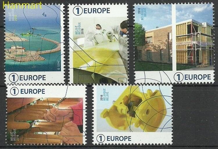 Znaczek Belgia 2016 Mi 4622-4626 Czyste **