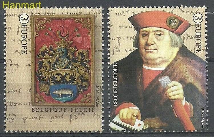 Znaczek Belgia 2016 Mi 4645-4646 Czyste **