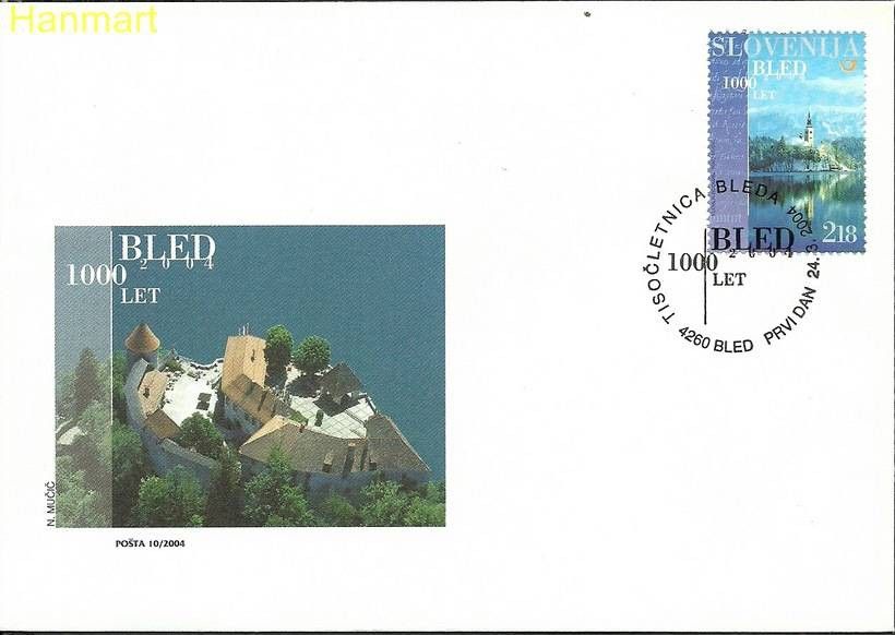 Znaczek Słowenia 2004 Mi 467 FDC