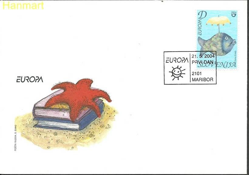 Znaczek Słowenia 2004 Mi 473 FDC