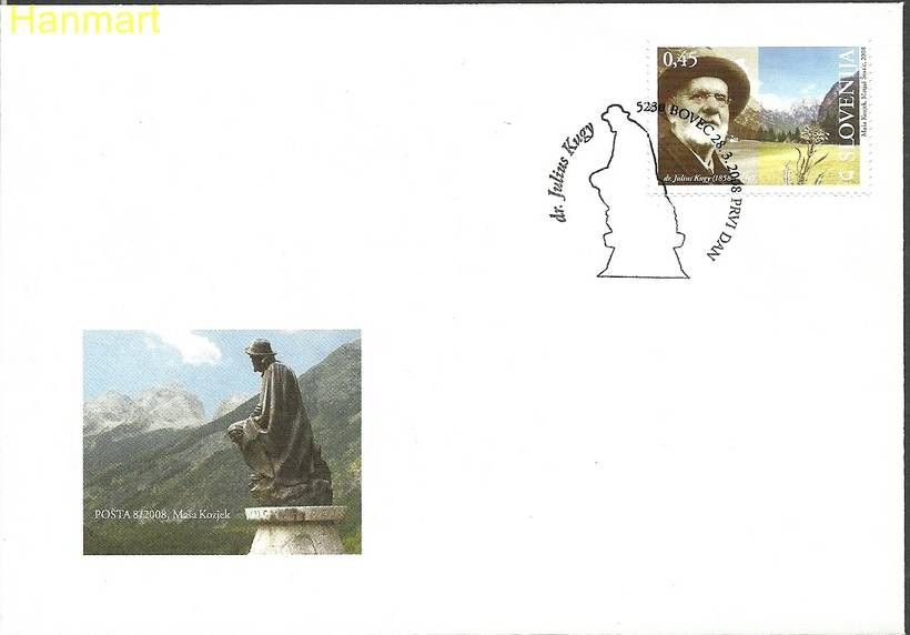 Znaczek Słowenia 2008 Mi 677 FDC