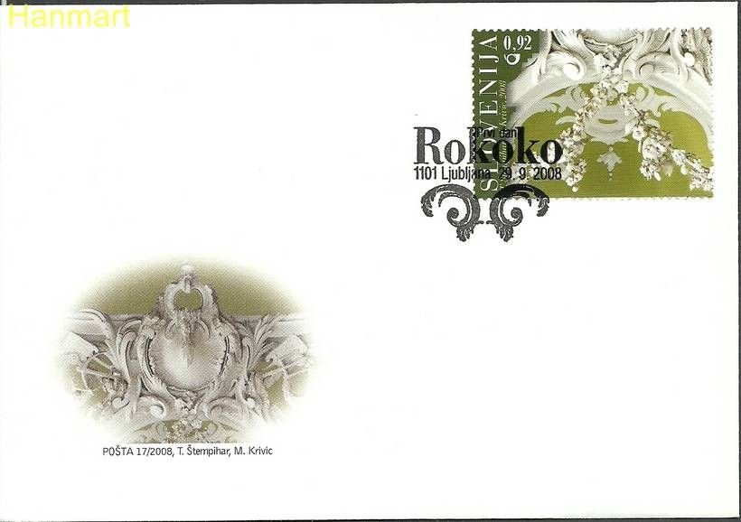 Znaczek Słowenia 2008 Mi 690 FDC