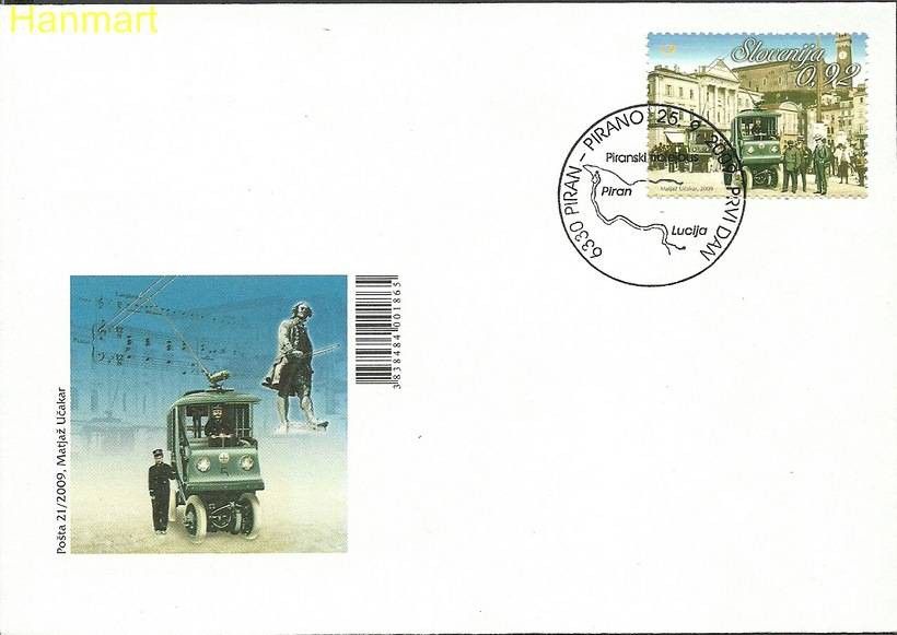 Znaczek Słowenia 2009 Mi 741 FDC