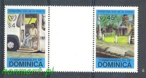 Znaczek Dominika  Mi 5 Czyste **