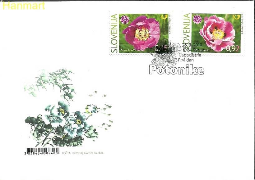 Znaczek Słowenia 2010 Mi 846-847 FDC