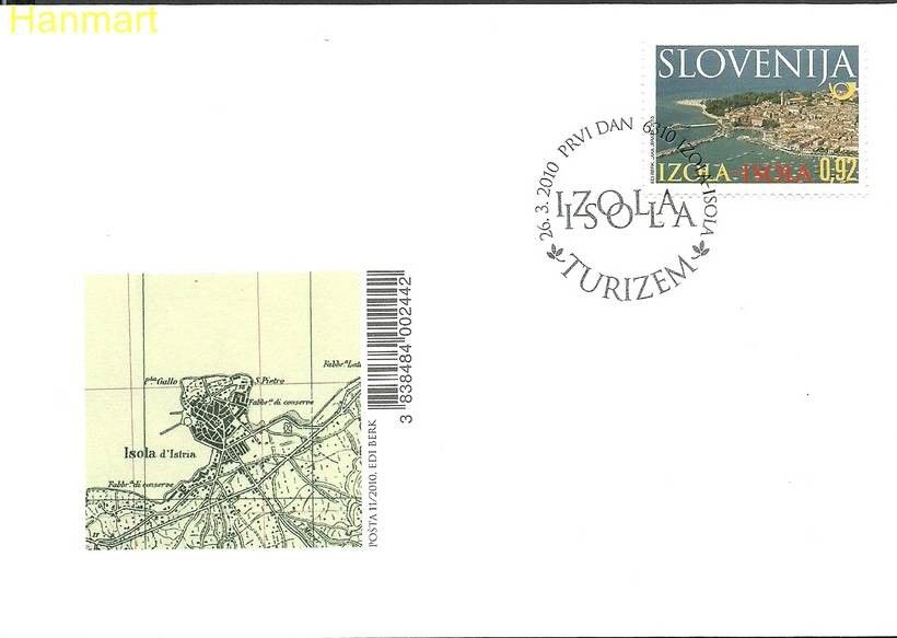 Znaczek Słowenia 2010 Mi 848 FDC