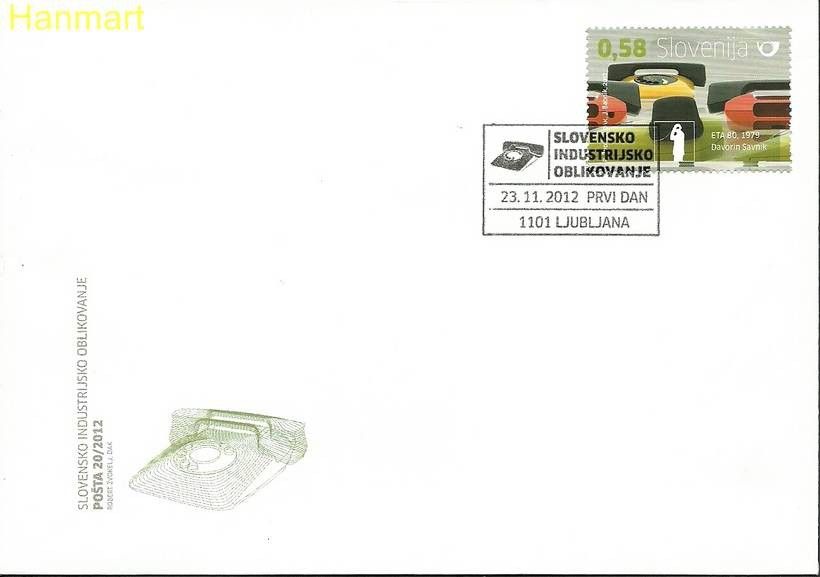 Znaczek Słowenia 2012 Mi 983 FDC