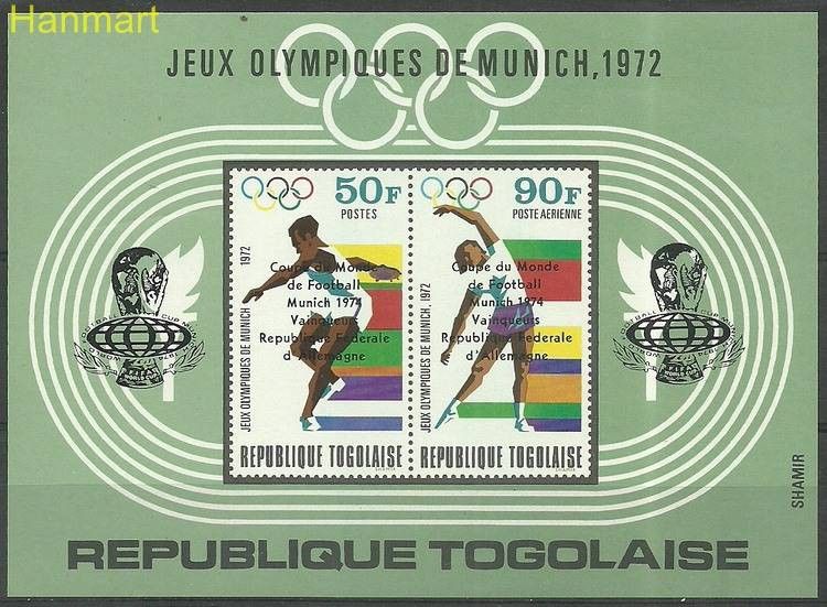 Znaczek Togo 1974 Mi bl90 Czyste **