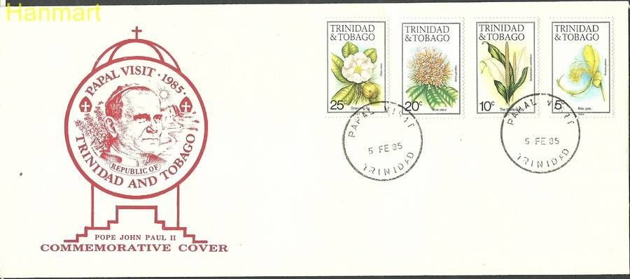 Znaczek Trynidad i Tobago 1983 Mi 479-480+482-483 FDC