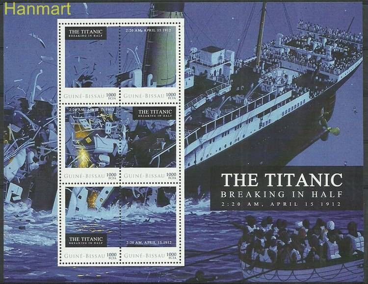 Znaczek Gwinea Bissau 2012 Mi per5806II(bl4) Czyste **