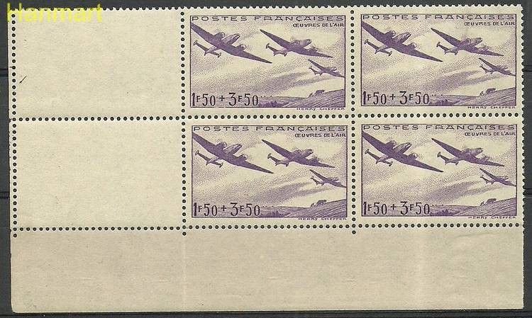 Znaczek Francja 1942 Mi 551 Czyste **