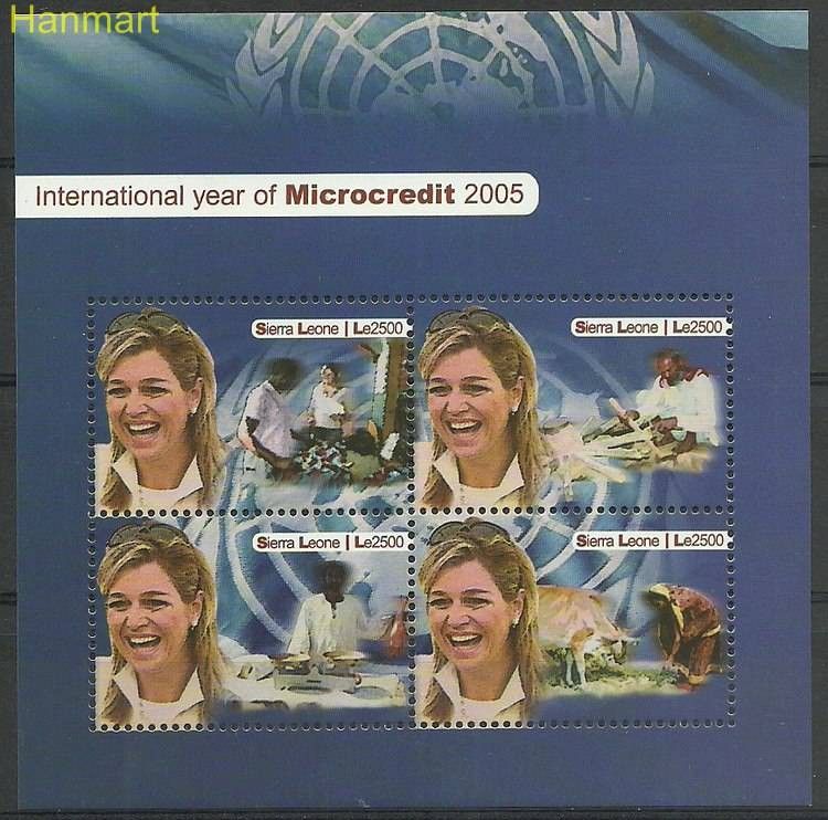 Znaczek Sierra Leone 2005 Mi ark4857-4860 Czyste **