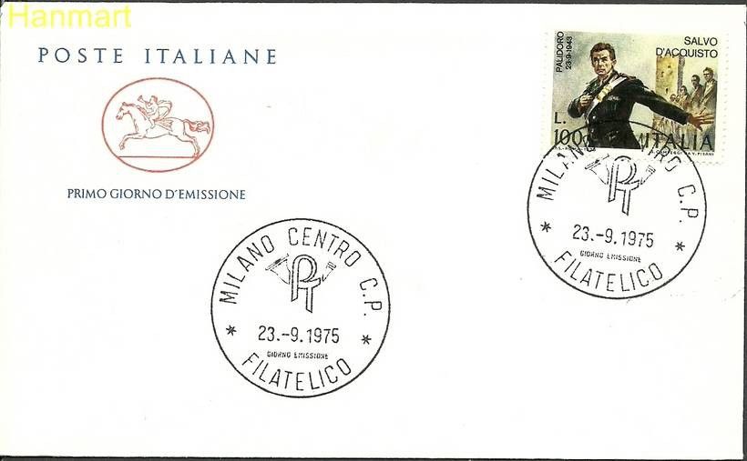 Znaczek Włochy 1975 Mi 1502 FDC