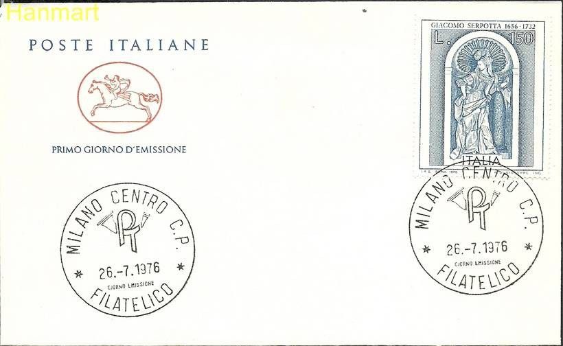 Znaczek Włochy 1976 Mi 1534b FDC