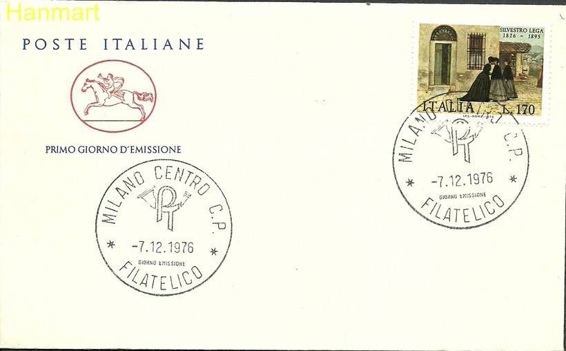 Znaczek Włochy 1976 Mi 1554 FDC