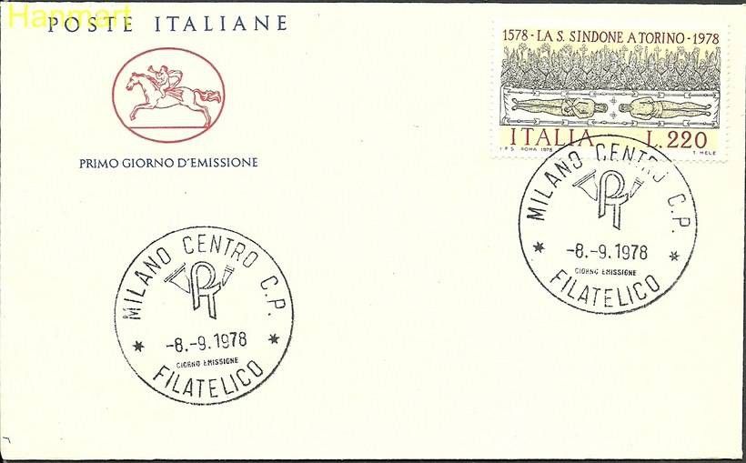 Znaczek Włochy 1978 Mi 1623b FDC