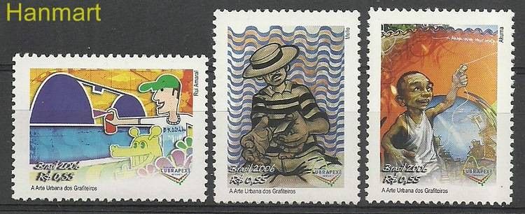 Znaczek Brazylia 2006 Mi 3439-3441 Czyste **