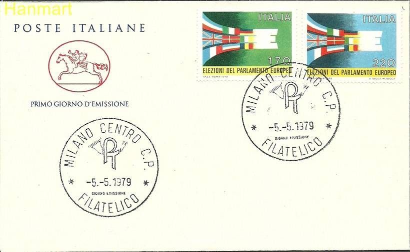 Znaczek Włochy 1979 Mi 1659-1660b FDC