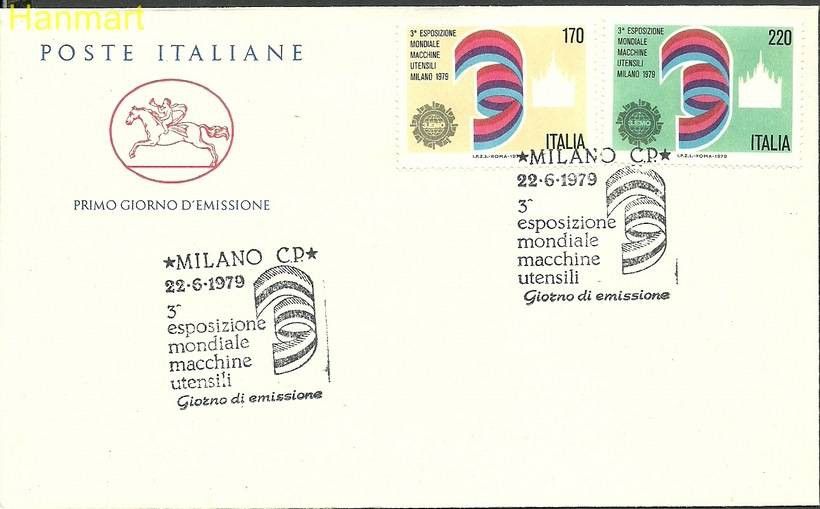 Znaczek Włochy 1979 Mi 1665-1666 FDC