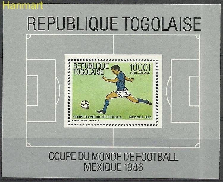 Znaczek Togo 1986 Mi bl287 Czyste **