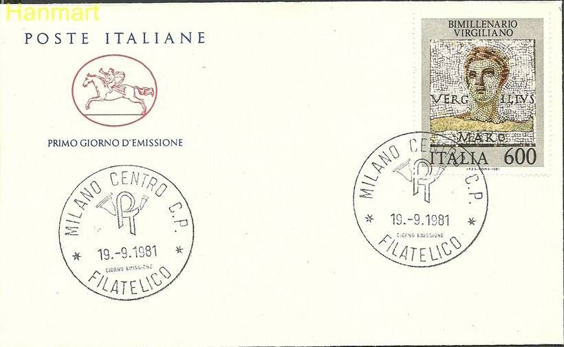 Znaczek Włochy 1981 Mi 1775 FDC